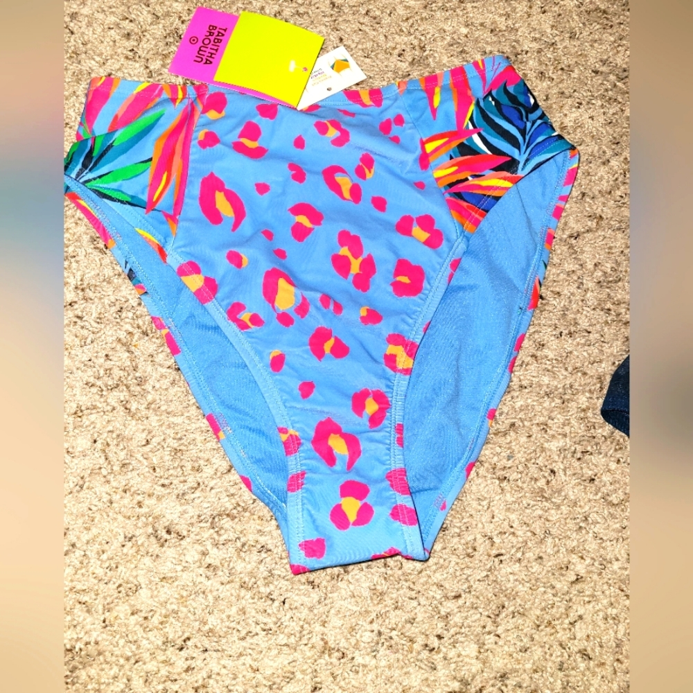 Tabitha brown leopard bikini
